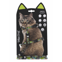 M-Pets Urban Style Freestyle Multicolor Kedi Göğüs Tasması Seti 120cm