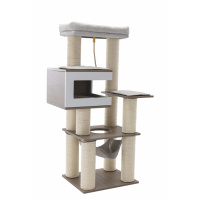 M-Pets Cat Elite Grace Kedi Tırmalama Ağacı 77x50x131cm