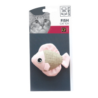 M-Pets Balık Kedi Oyuncağı 8x4x7cm (Karışık Renkli)