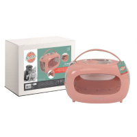 M-Pets Sixties Classic Kedi Taşıma Çantası 48x29x30cm (Pembe)