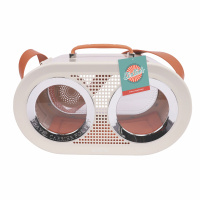 M-Pets Radio Kedi Taşıma Çantası 50,2x23,5x31,3cm (Beyaz)