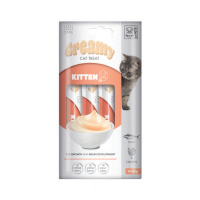 M-Pets Ton Balıklı ve Tavuklu Krema Kedi Ödül Maması 15gr (4'lü)