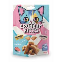 M-Pets Crunchy Bites Somonlu Kedi Ödül Maması 180gr