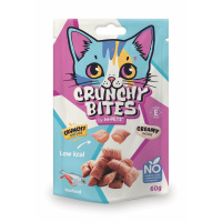 M-Pets Crunchy Bites Deniz Mahsüllü Kedi Ödül Maması 60gr