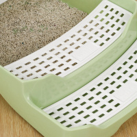 M-Pets Eco Rattan Kapalı Kedi Tuvaleti 69x42x41cm (Yeşil)