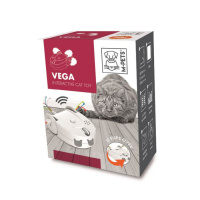 M-Pets Vega İnteraktif Kedi Oyuncağı 8,2x6x3,6cm (Beyaz)