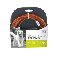 M-Pets Strong Bahçe Bağlama Halatı 4,5m (Turuncu)