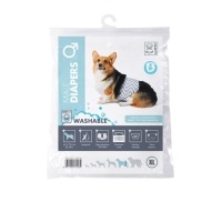 M-Pets Erkek Köpekler İçin Yıkanabilir Külot Bez 63-73cm [XL]