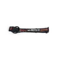 M-Pets Hiking Reflektörlü Köpek Boyun Tasması 30-50cm (Siyah) [M]