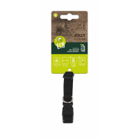 M-Pets Jolly Köpek Boyun Tasması (Siyah) [S]