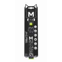 M-Pets Urban Style Freestyle Boyun Tasması 38,1-66cm (Siyah-Beyaz) [L]