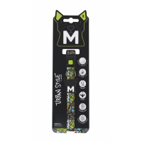 M-Pets Urban Style Freestyle Multicolor Köpek Boyun Tasması 22,9-35,6cm [S]