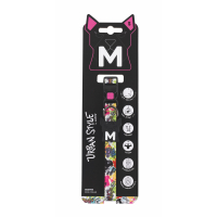 M-Pets Urban Style Graffiti Köpek Boyun Tasması 22,9-35,6cm [S]