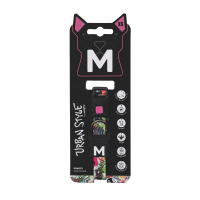 M-Pets Urban Style Graffiti Köpek Boyun Tasması 15,2-25,4cm [XS]