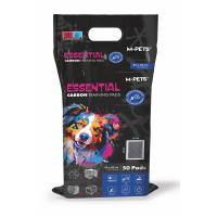 M-Pets Essential Karbonlu Yapışkanlı Köpek Çiş Pedi 45x60cm (50'li)