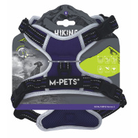 M-Pets Hiking Reflektörlü Köpek Göğüs Tasması 35–60cm (Mor) [S]