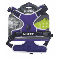 M-Pets Hiking Reflektörlü Köpek Göğüs Tasması (Mor) [XL]