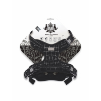 M-Pets Haute Couture Köpek Göğüs Tasması 30-60cm (Siyah) [S]