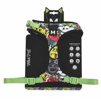 M-Pets Urban Style Multicolor Easy Fit Köpek Göğüs Tasması 46-85cm [L]