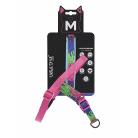 M-Pets Urban Style Lava Norwegian Köpek Göğüs Tasması 38-80cm [M]