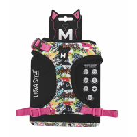 M-Pets Urban Style Graffiti Easy Fit Köpek Göğüs Tasması 28-51cm [S]