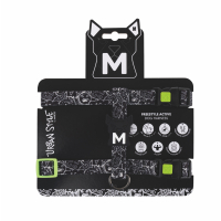 M-Pets Urban Style Active Köpek Göğüs Tasması 36-65cm (Siyah-Beyaz) [M]