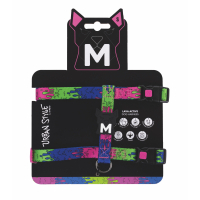 M-Pets Urban Style Lava Active Köpek Göğüs Tasması 31-53cm [S]