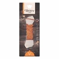M-Pets Trusty Tavuklu ve Sığır Derili Düğümlü Köpek Çiğneme Kemiği 20,3cm