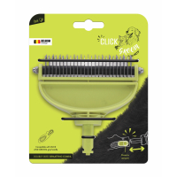 M-Pets Click and Groom Kedi ve Köpekler İçin Kıtık Açıcı Tarak Yedek Başlık 13x7x7cm