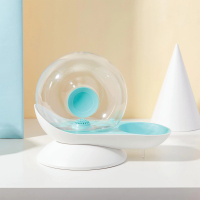 M-Pets Snail Hazneli Köpek Su Kabı 2800ml (Mavi)