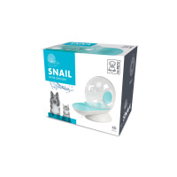 M-Pets Snail Hazneli Köpek Su Kabı 2800ml (Mavi)