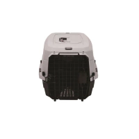 M-Pets Viaggio Carrier Lata  Köpek Taşıma Çantası 58,4x38,7x33cm (Siyah-Gri) [S]