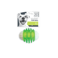 M-Pets Şeffaf Top Köpek Oyuncağı 6,7cm (Yeşil)