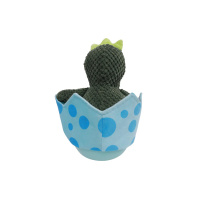 M-Pets Dino Pastırma Aromalı Köpek Oyuncağı 27x17,5x12cm (Mavi)