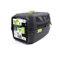M-Pets Eco Viaggio Carrier Lata Kedi ve Köpek Taşıma Çantası 48,3x32x25,4cm (Siyah) [XS]