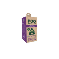 M-Pets Poo Lavanta Kokulu Köpek Dışkı Poşeti (8'li)