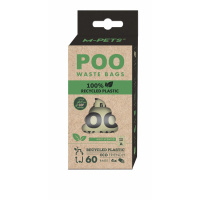 M-Pets Poo Recycled Nane Kokulu Köpek Dışkı Poşeti 22x32cm (4'lü)