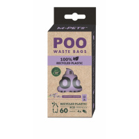 M-Pets Poo Recycled Lavanta Kokulu Dışkı Poşeti 22x32cm (4'lü)