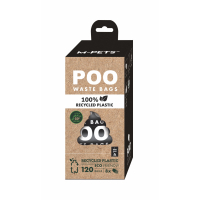 M-Pets Poo Kokusuz Köpek Dışkı Poşeti 22x32cm (8'li)