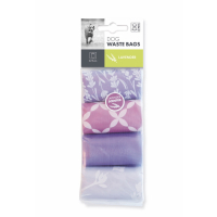 M-Pets Lavanta Kokulu Köpek  Dışkı Poşeti 35x23cm (4'lü)