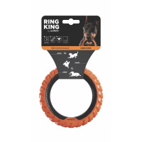 M-Pets Single Ring King Köpek Oyuncağı (Turuncu)