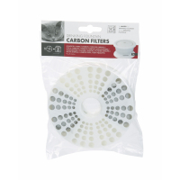 M-Pets Water Fountain Yedek Karbon Filtre 13,5x1,5cm (2'li)