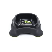 M-Pets Eco Double Köpekler İçin Plastik Mama ve Su Kabı 1150ml (Siyah)