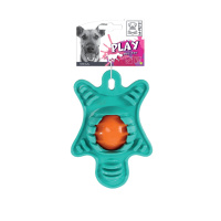 M-Pets Flyer Kaplumbağa Köpek Oyuncağı 15cm (Yeşil)