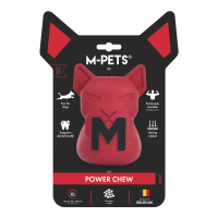 M-Pets Power Chew Kauçuk Köpek Ödül Oyuncağı 10,6x9,6x14,5cm (Kırmızı)
