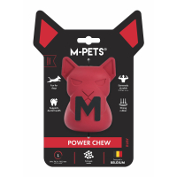 M-Pets Power Chew Kauçuk Köpek Ödül Oyuncağı 8,4x7,6x11,5cm (Kırmızı) [L]