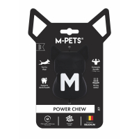 M-Pets Power Chew Kauçuk Köpek Ödül Oyuncağı 7,4x6,7x10,2 m (Siyah) [M]