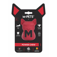 M-Pets Power Chew Kauçuk Köpek Ödül Oyuncağı 7,4x6,7x10,2cm (Kırmızı) [M]