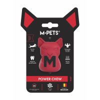 M-Pets Power Chew Kauçuk Köpek Ödül Oyuncağı 4,8x4,3x6,5cm (Kırmızı) [XS]