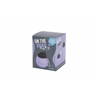 M-Pets On The Road Köpekler İçin Katlanır Seyahat Su Kabı 550ml (Mor)
